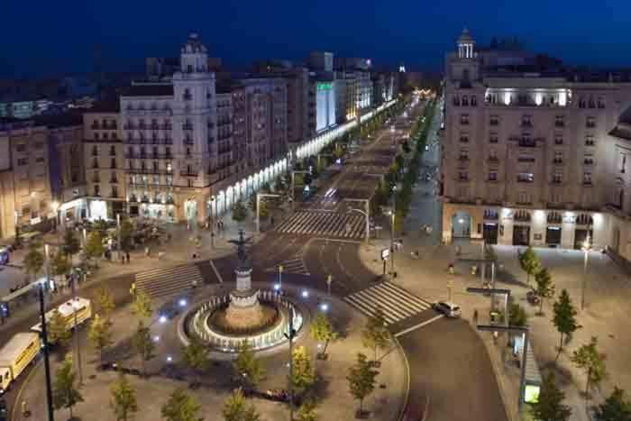 Apartamentos Plaza Espana Deluxe Zaragoza Exteriér fotografie